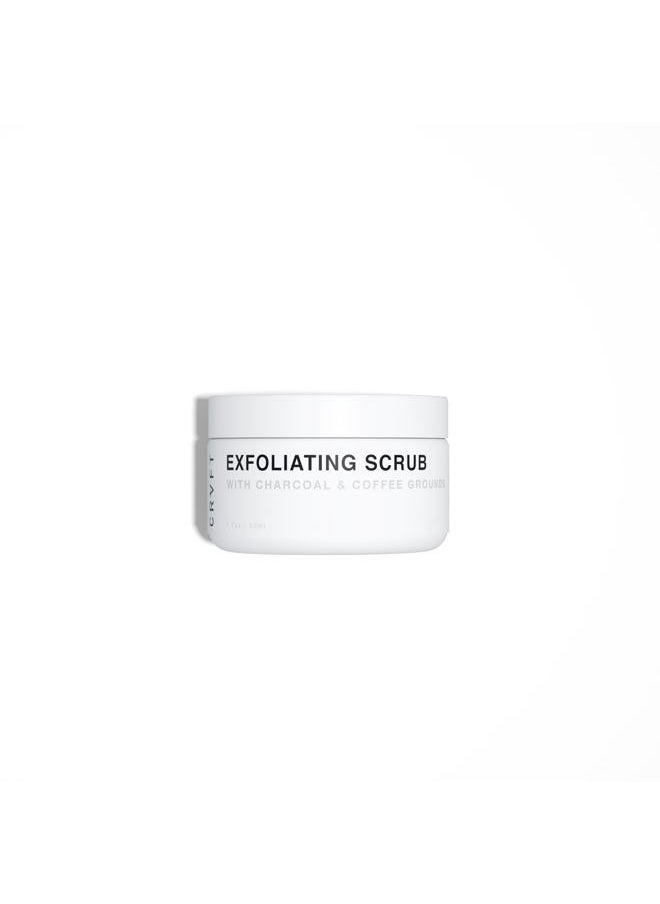 Hair Craft Co. CRVFT Men's Exfoliating Facial Scrub 1.7oz [AM] | Buff Away Dead Skin for Smoother Complexion | All Skin Types | 3-Tier Deep-Clean Exfoliation Formula | Made in USA | Paraben & Sulfate Free [Scented]  - Image 1