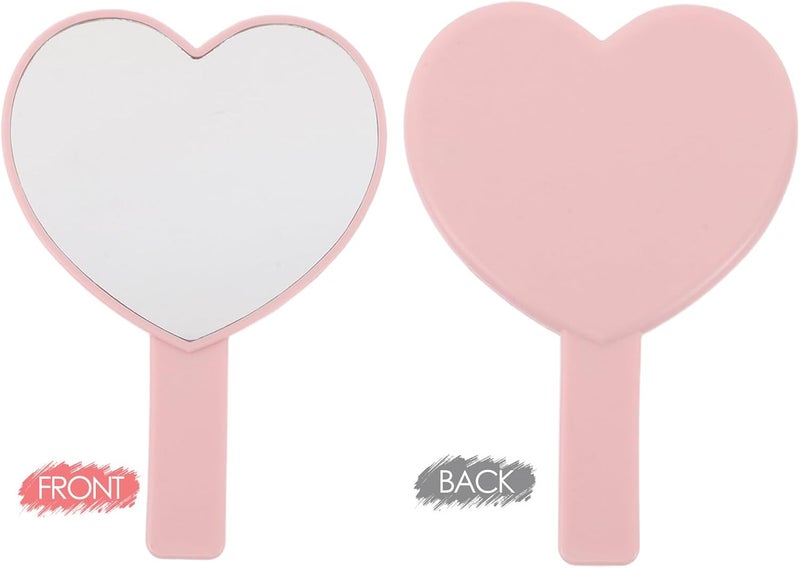 Market diverse application fit PRETYZOOM 3pcs Heart Shaped Handheld Makeup Mirrors Small Portable Decorative Vanity Mirrors with Handle for Women Travel Use Climate adapted upgraded quality Small apartment fit Periodic stock arrangement Trendy flexible practical build Multi-use well-engineered build Smooth joint Upgraded general grade quality Cost effective fine quality Transit damage minimized design Wide range compatible material Safe approved storage space Cost saving design picks Tiered purchase options Global mainstream design picks Market diverse application fit Scratch resistant Multi item matching Efficiency boosted construction Multi-purpose Global versatile design Practical experience crafted General need oriented design All choice modern design Tiered cost purchase alternatives - Image 3