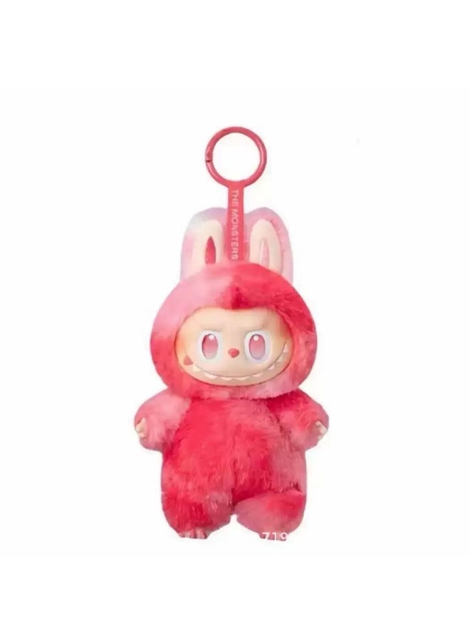 General Labubu front high-energy series Macaron 3rd generation vinyl face plush pendant is the best gift for family and friends  - Image 1