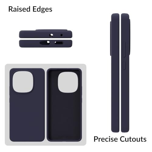 SPRIG Compatible with iQOO Neo 10 Premium SilkTone Back Cover Drop Tested Shock Proof Mobile Case for Men, Women, Boys and Girls with Camera Protection (Midnight Blue) - Image 3