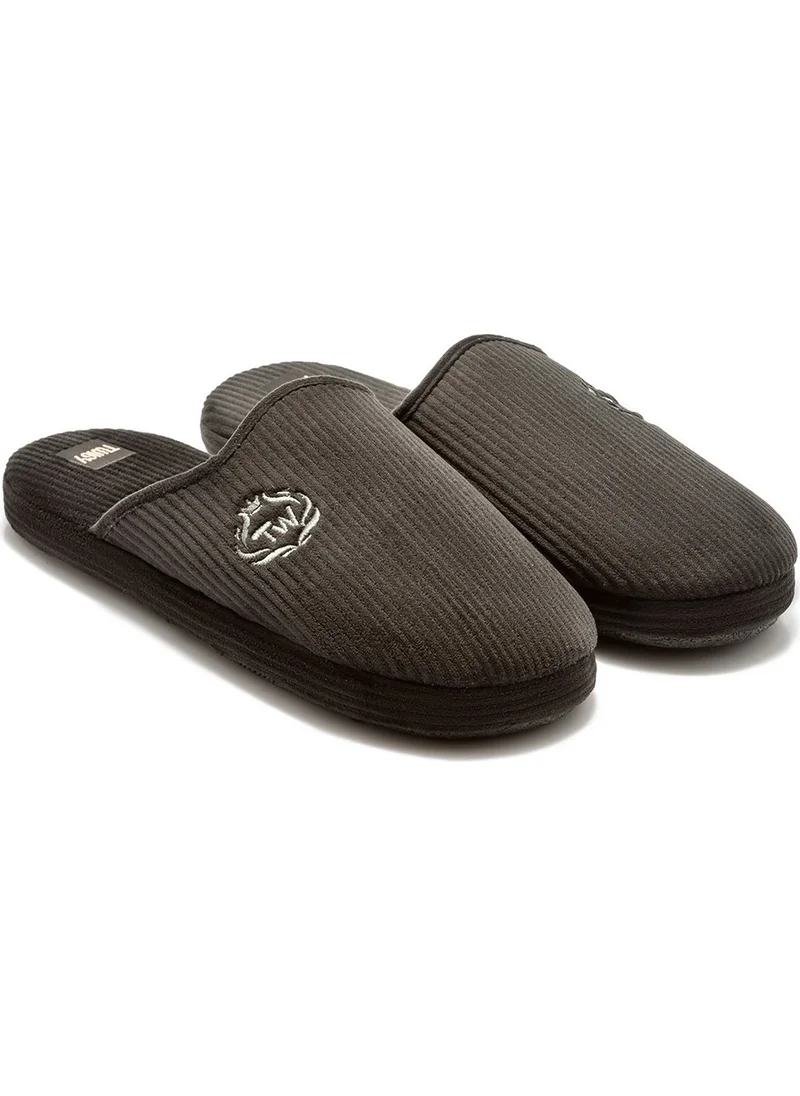 Twigy Muted Men's Home Slippers Black 41/46
