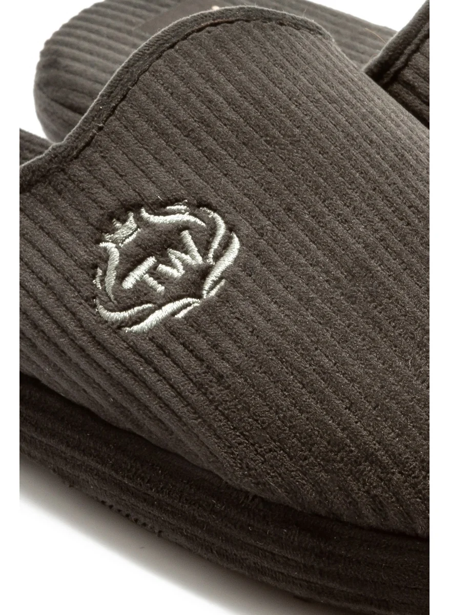 Twigy Muted Men's Home Slippers Black 41/46