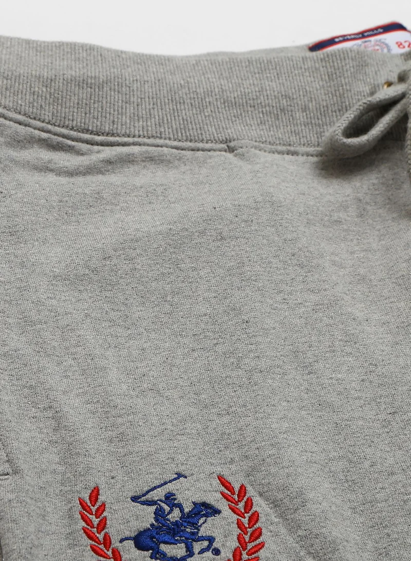 Beverly Hills Polo Club  Logo Cuffed Sweatpants for Men | Best Price UAE