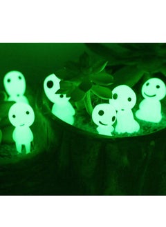 Y&D Garden Accessories Glow in Dark Tree Decor 10pcs kit for Micro Landscape Gnomes Decoration Outdoor Patio Lawn Yard Kit  - Image 2