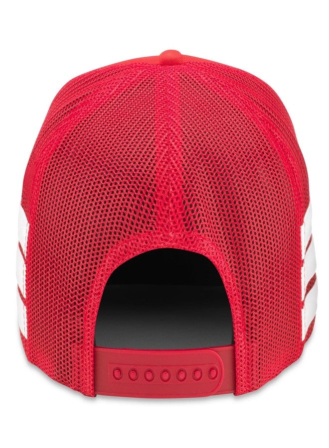 AMERICAN NEEDLE Coke Coca Cola Officially Licensed Talladega Adjustable Snapback Baseball Hat, Red (24003A-COKE-RED) - Image 2