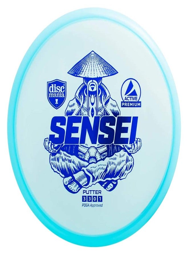 Discmania Active Premium Sensei Disc Golf Putter, Reliable Putter and Approach Disc (Colors May Vary) - 165-170 Grams - Image 1