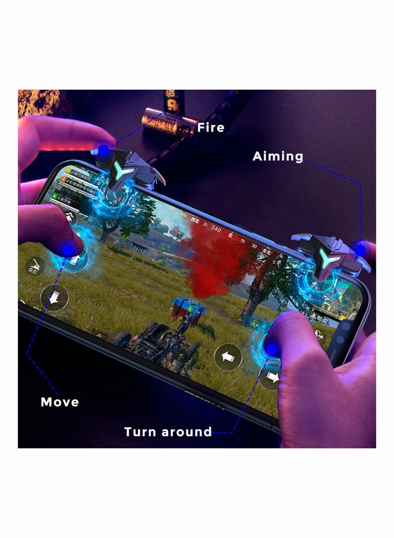 SOLARAE Mobile Game Triggers with Vibration Mode, RGB Zero Latency Mode for iPhone and Android Phones - Image 4