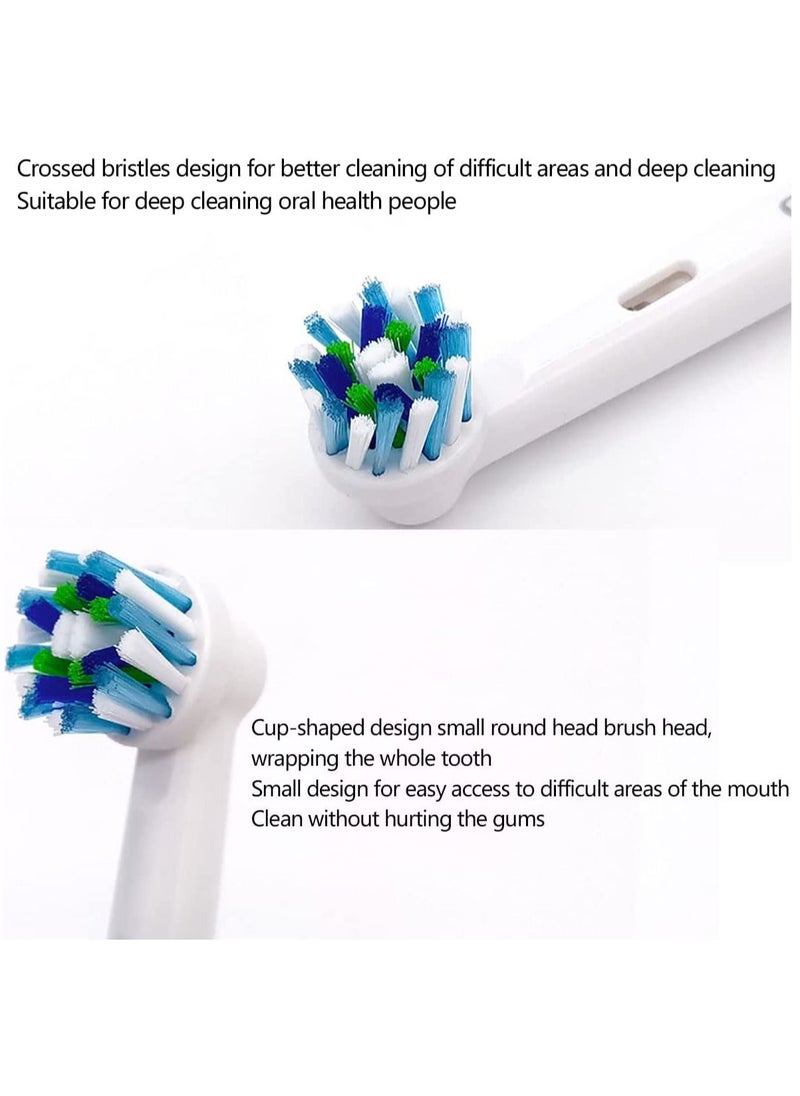 Generic - Oral-B Electric Toothbrush Head 3D 4-Piece Replacement Brush Heads for Braun Oral B - Image 1