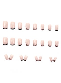 New 24PCS drop shaped French Tip Press on Nails - pzsku/Z82DA490B2F1A027BC579Z/45/_/1730710508/f13b3d50-6cc2-4c9e-9730-4f12887eae92