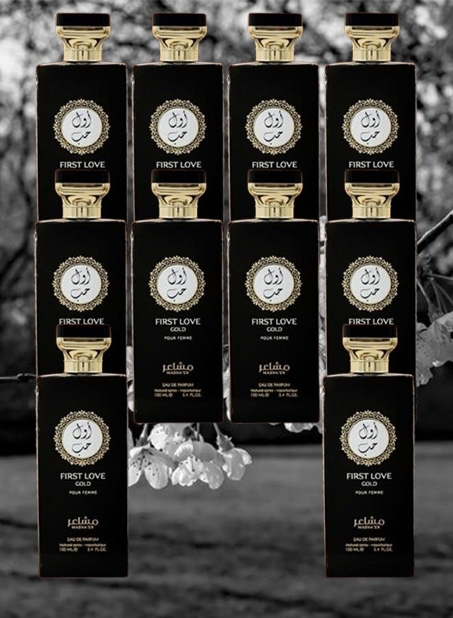 Love 10 Pieces First Love Gold Perfume 100ml EDP - Image 1