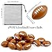 Aodaer 24 Pack Mini Football Stress Balls with Drawstring Mesh Bag Fidget Toys for Adults Soft Foam Balls for Sports Party Favor Gifts - Image 4