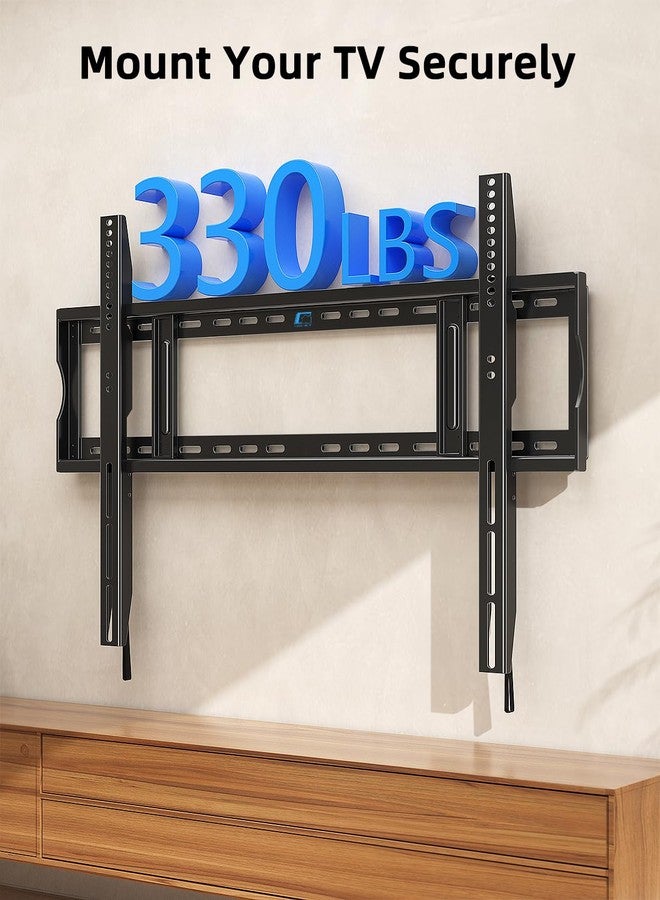 HOME VISION Heavy Duty Fixed TV Wall Mount for 48-150 Inch Large TVs up to 330lbs & 900x600mm VESA, Low Profile Slim TV Mount Bracket, Fits 16"/18"/24"/32" Wood Studs, for Most 65+ 75+ 85 86 90 98 100 120 150 TV - Image 5