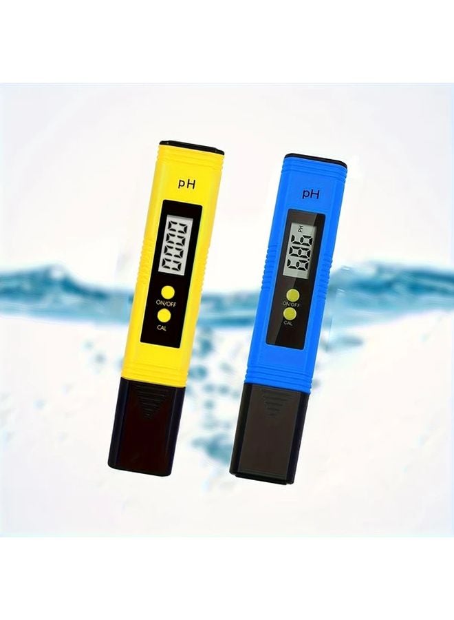 قلم اختبار درجة الحموضة المحمول البرتقالي، نطاق 0-14 لاختبار جودة مياه الشرب - Image 3