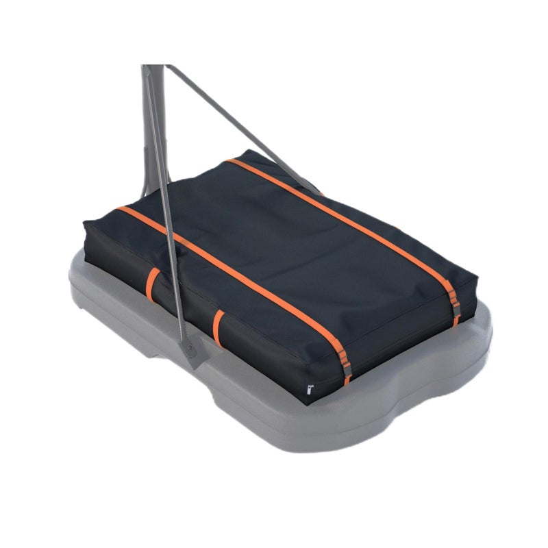 DORAHUA Basketball Hoop Sandbag Heavy Duty Weighted Bottom Anchor for Basketball Frames Made of 600D Waterproof And Dustproof oxford fabric Double Layer Fabric L 354 x W 236 x H 51 Black - Image 2