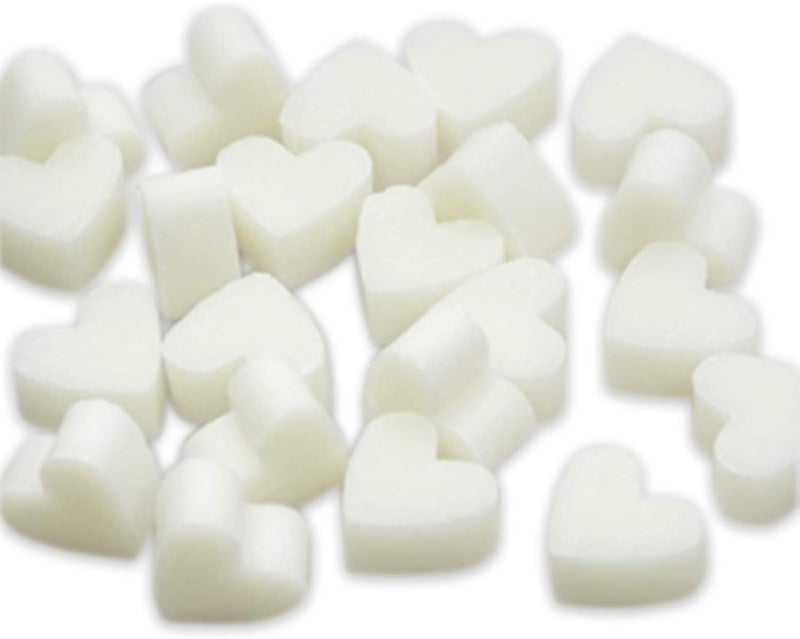 Florex Sheeps Milk Soap Mini Heart Pack of 50 Snowproof Soap White