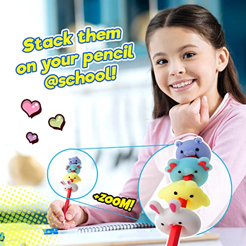 JA-RU Mini Mochi Squishy Animals (1 Pack) Cute Jiggly Donut Squishies for Kids & Adults, Boys & Girls. Stress Relief Fidget Gummy Toys. Bulk Party Favors Birthday Goodie Bags Class Prizes. 3352-1 - Image 4