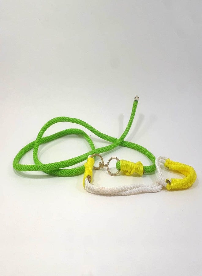 Murgee Leg Rope Leash for Hen and Rooster - Chicken Poultry Paalan Murga Rassee 196 cm Bird Strap (Multicolor) - Image 2