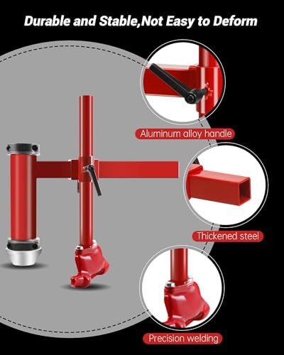 Krysolad Bearing Manual Tire Changer Duck Head Adapter Kit with Silver Cone with Duck Head Tire Changer Compatible with Most Car Tires, Only Fit for HF Tire Changer - Image 5