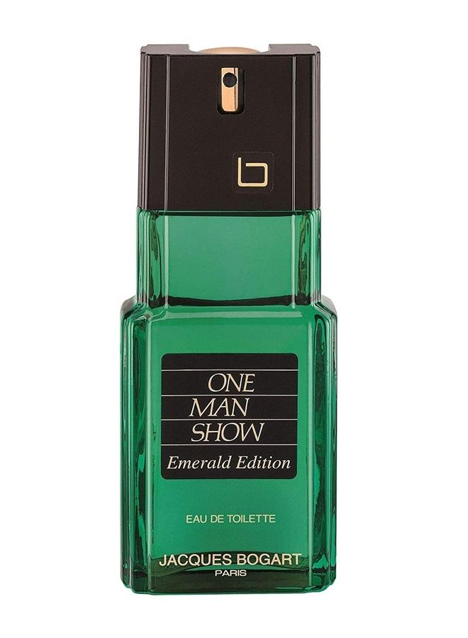 Jacques Bogart One Man Show Men EDT Spray (Emerald Edition) 3.33 oz - Image 1