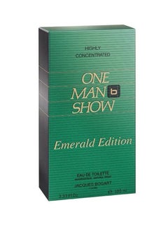 Jacques Bogart One Man Show Men EDT Spray (Emerald Edition) 3.33 oz  - Image 3