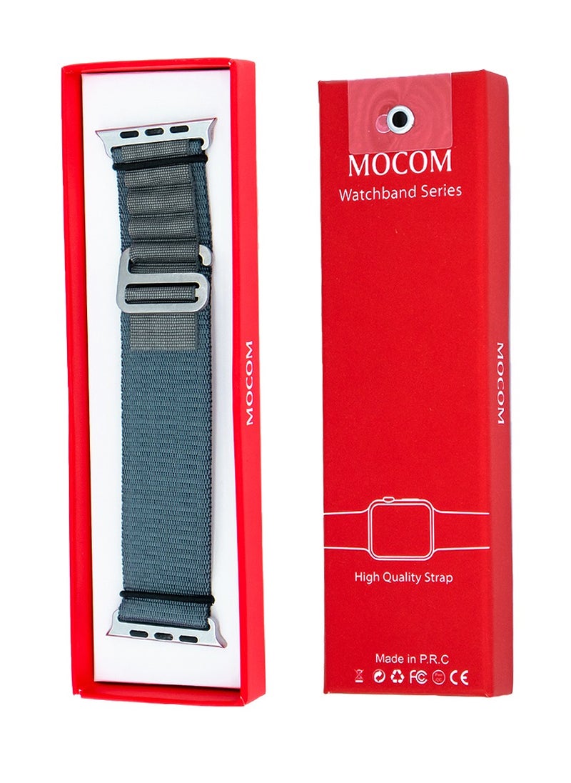 MOCOM - 49mm Watch Straps Alpine Loop Band For Apple Watch Mocom BlueAlpine - Image 1