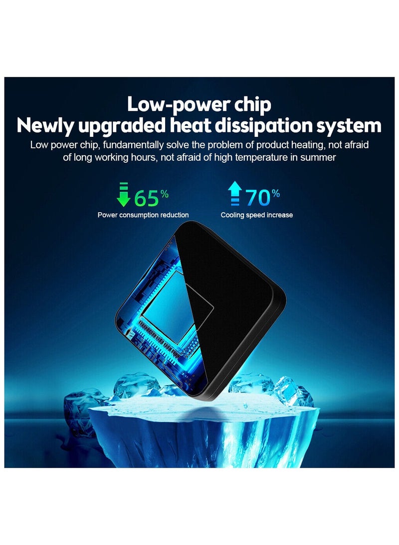 5G Bluetooth Wired to Wireless Carplay for Apple Android AUTO AI Box Nissan Camry Mercedes Toyota Mazda Citroen Audi Land Rover - Image 2