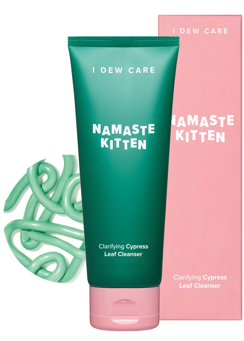 I DEW CARE Korean Acne Face Wash - Namaste Kitten + Bubble Foam Maker - Cat-ppuccino Bubble Foam Maker Bundle - Image 2