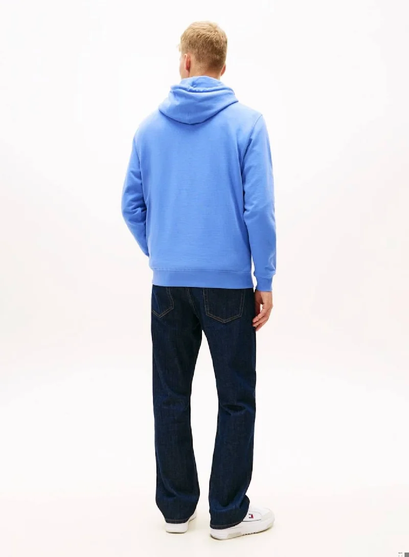 TOMMY JEANS Logo Terry Drawstring Hoody