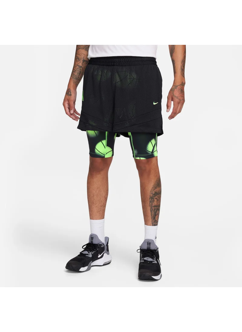 Nike Men's JA Dri-FIT 2-in-1 Basketball Shorts