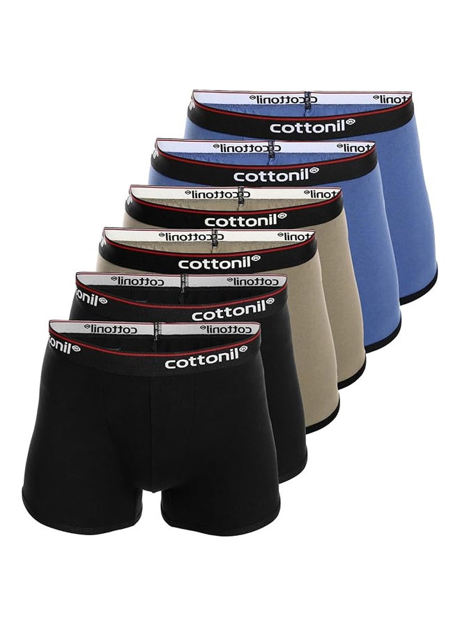 COTTONIL Cottonil Set of 6 Everyday Boxer 0663 