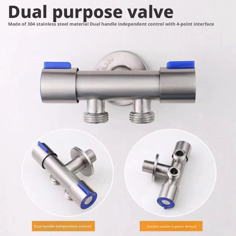 304 Stainless Steel Handheld Bidet Sprayer Set - Image 3