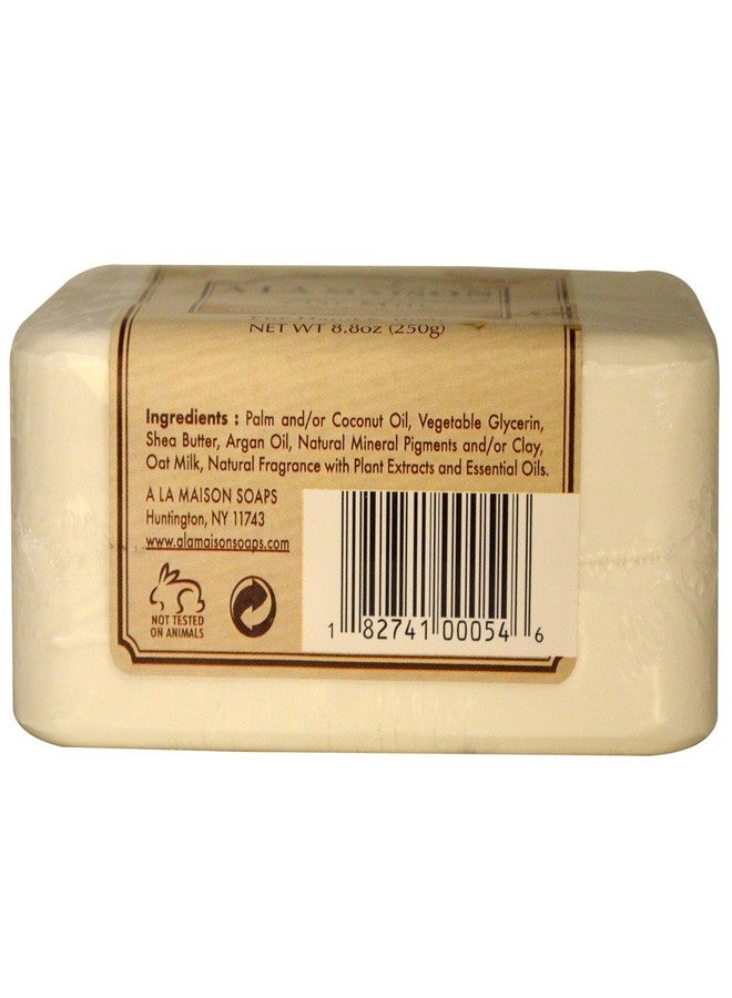 A LA MAISON Hand & Body Bar Soap - Oat Milk 8.8 oz (250 grams Bar(S - Image 2