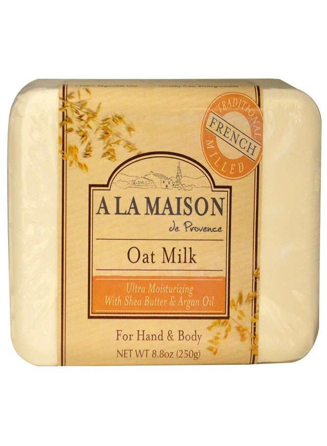 A LA MAISON Hand & Body Bar Soap - Oat Milk 8.8 oz (250 grams Bar(S - Image 1