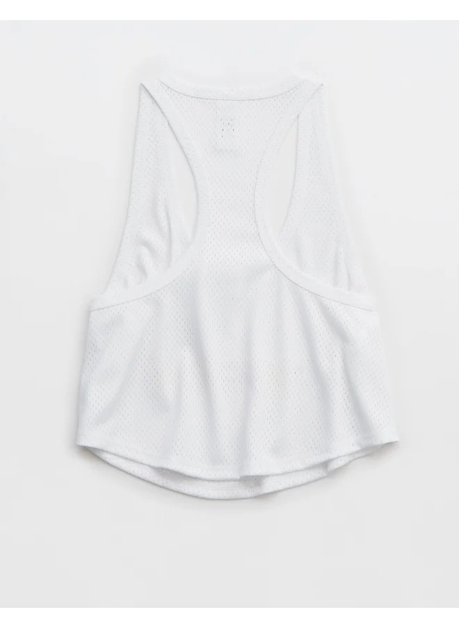 Aerie Graphic Crop Tank Top