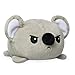 TeeTurtle Reversible Koala Plushie 4Inch Gray TwoSided Flip Plush Toy with Embroidered Details Cute Mini Collectible Plush for Kids Teens and Adults - Image 3