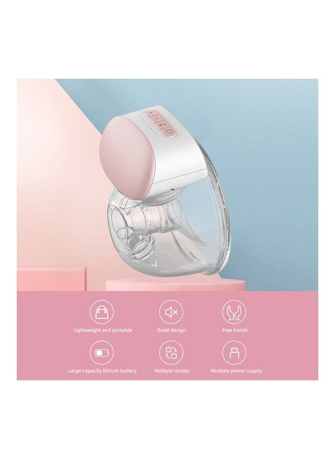 Arababy BB-P1 Wearable Pump Hands Free Electric Single Portable Wearable Cup 8oz/ 240ml BPA-free 3 Modes 10 Suction Levels Comfort Breastfeeding Milk Collector With 28mm  - Image 4