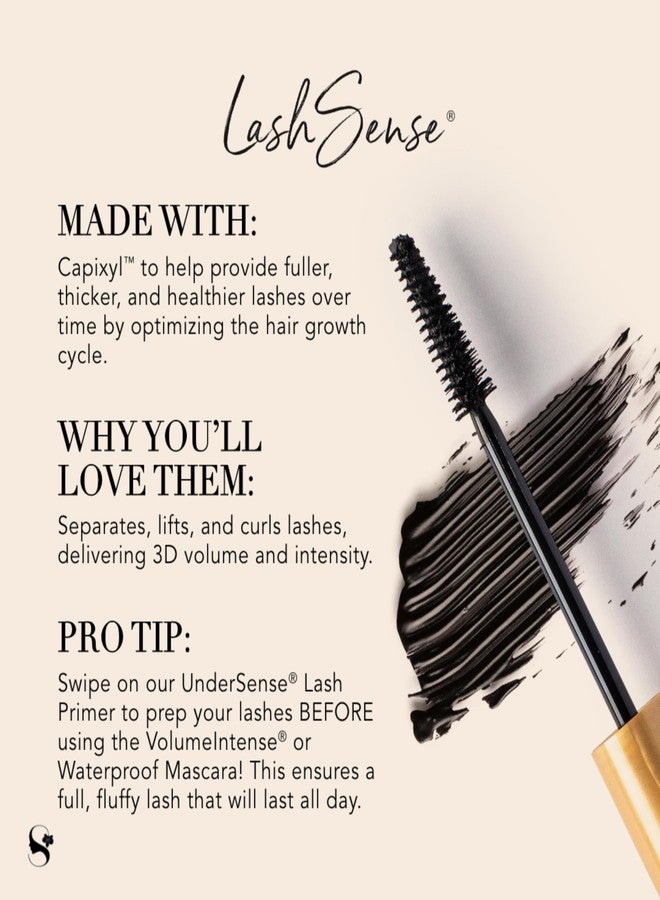 SeneGence LashSense VolumeIntense Waterproof Mascara, Black, 0.24 Oz, Volumizing and Lengthening, Buildable 3D Intensity, Humidity-Resistant, Nourishing, Ophthalmologist-Tested - Image 5