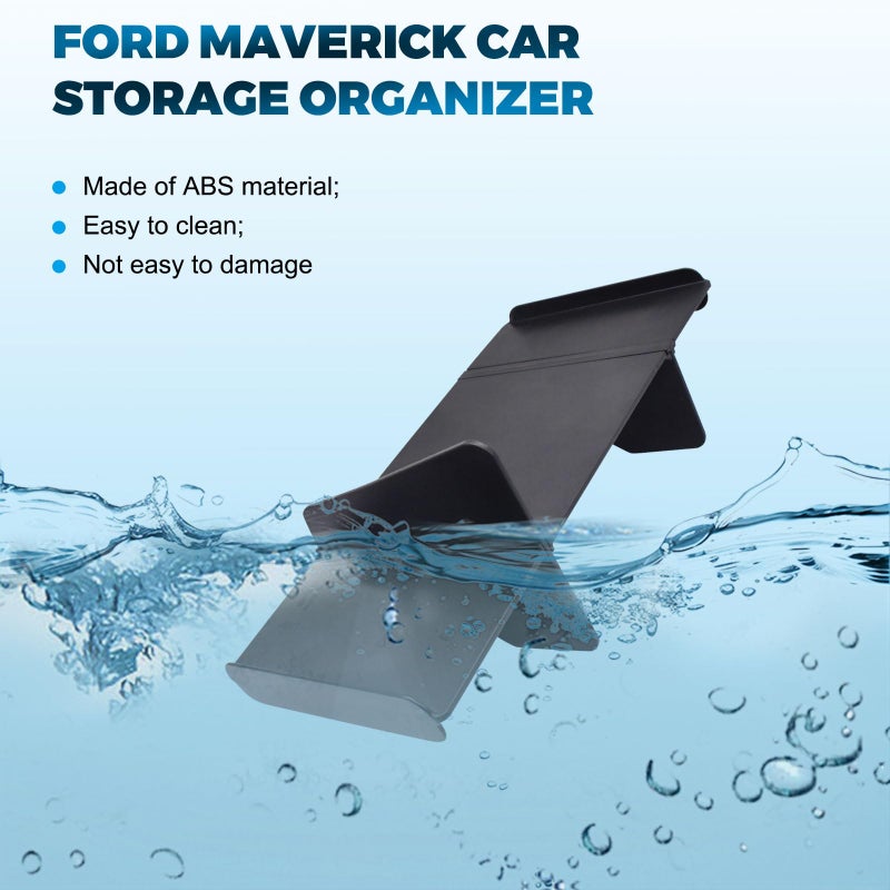JLQP Upgrade Car Storage Organizer Fit for Ford Maverick 2026 2022-2025 Glove Box Organizers Insert Compartment Tray ABS Black Materials Dividers - Image 5