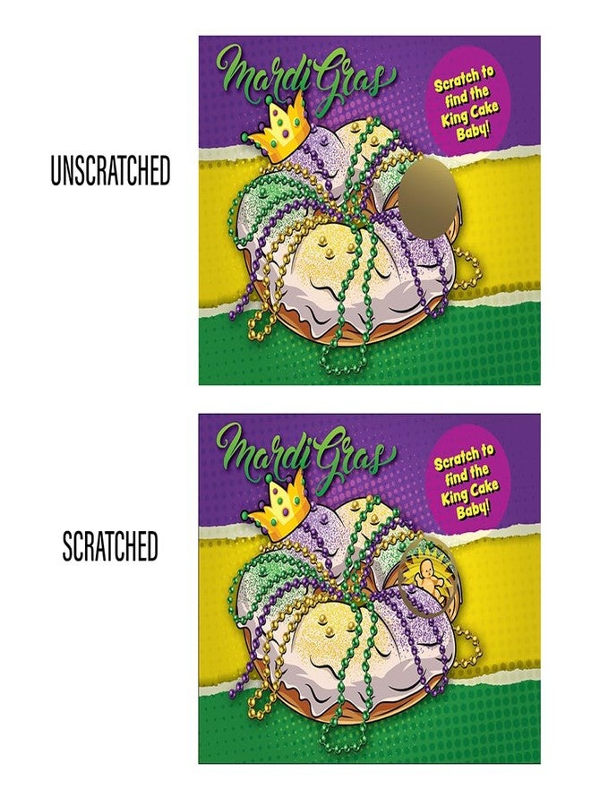 ماي سكراتس أوفز مجموعة بطاقات لعبة خدش كعكة ملك ماردي غرا من ماي سكراتش أوفز، 26 بطاقة - 24 بطاقة غير رابحة وبطاقتان رابحتان في كل عبوة - Image 3