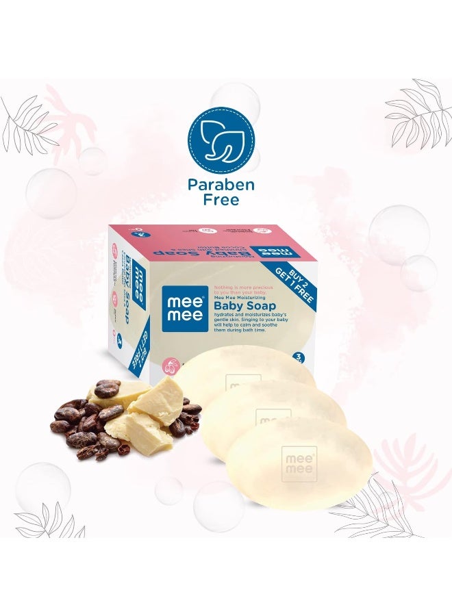 mee mee Moisturizing Baby Soap With Shea And Cocoa Butter 75 Gram - Image 5