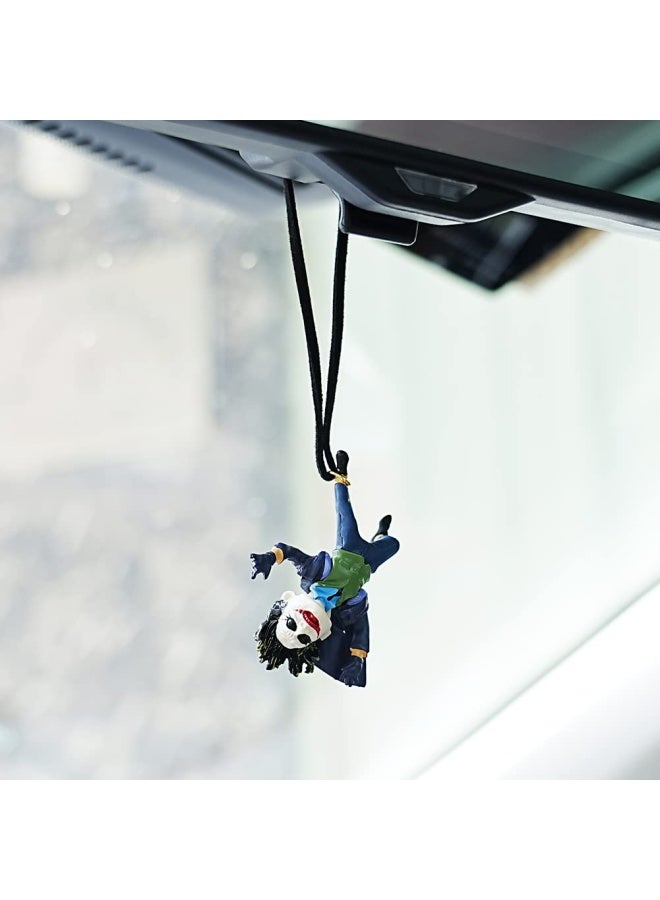 Amioro Clown Car Pendant Interior Rearview Mirrors Charms Hanging Ornament - Image 1