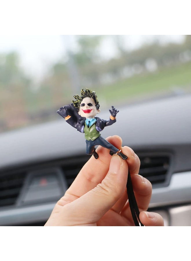 Amioro Clown Car Pendant Interior Rearview Mirrors Charms Hanging Ornament - Image 4