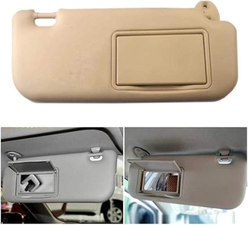 Wivplex Car Sun Visor with Makeup Mirror for Toyota Corolla - Image 2