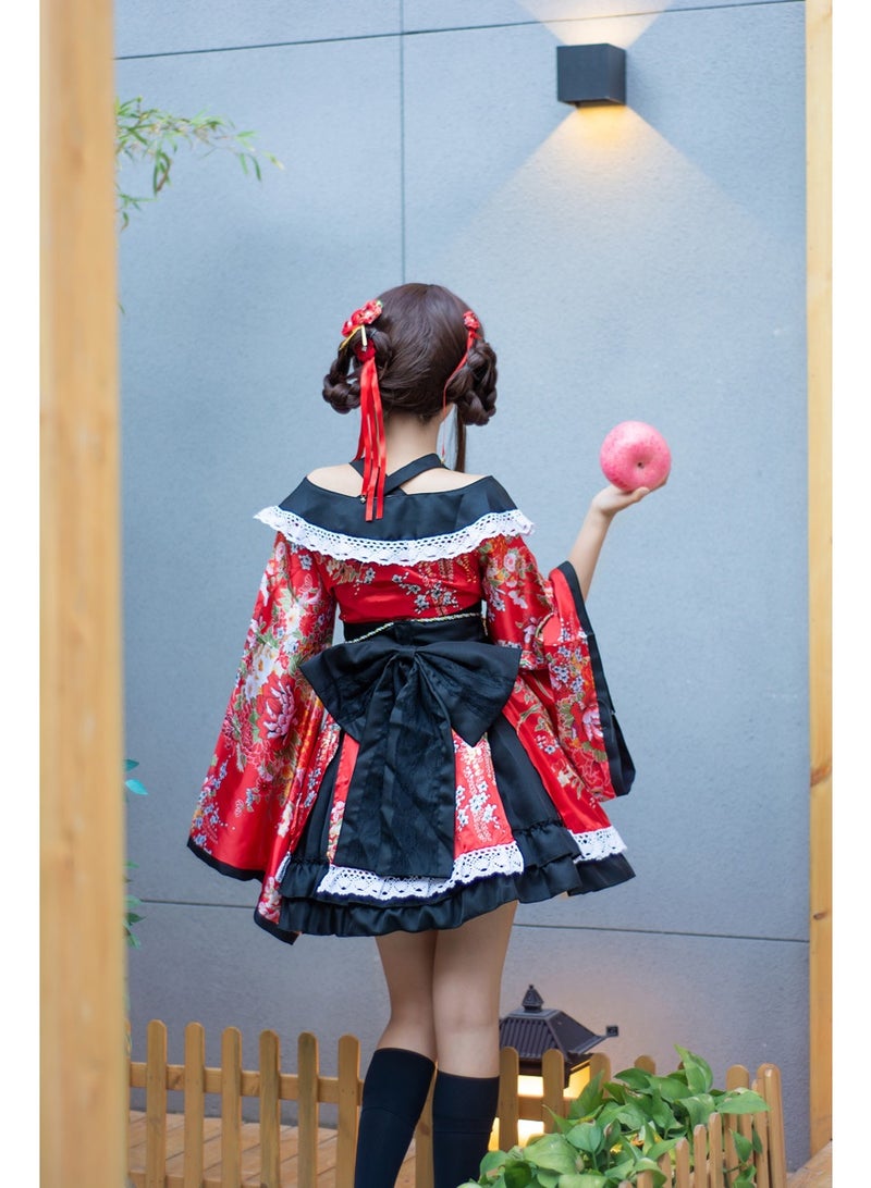 general Lady's Traditional Kimono Formal Cosplay Photography Anime Performance Stage Costume - Image 3