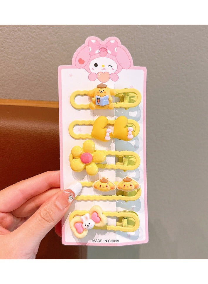 10 PCS Cute Hair Clips Fashion Girls Hair Accessories Lovely Animal Barrettes Set Non-slip Metal Snap Pins for Girls Kids Teens Toddlers - Image 3