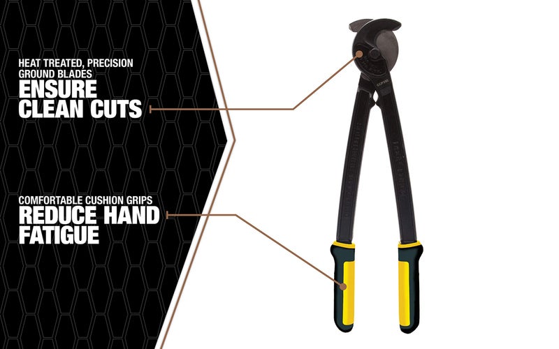 Southwire CCP350 Utility Cable Cutter with Comfort Grip Handles; 16-Inch - Image 3