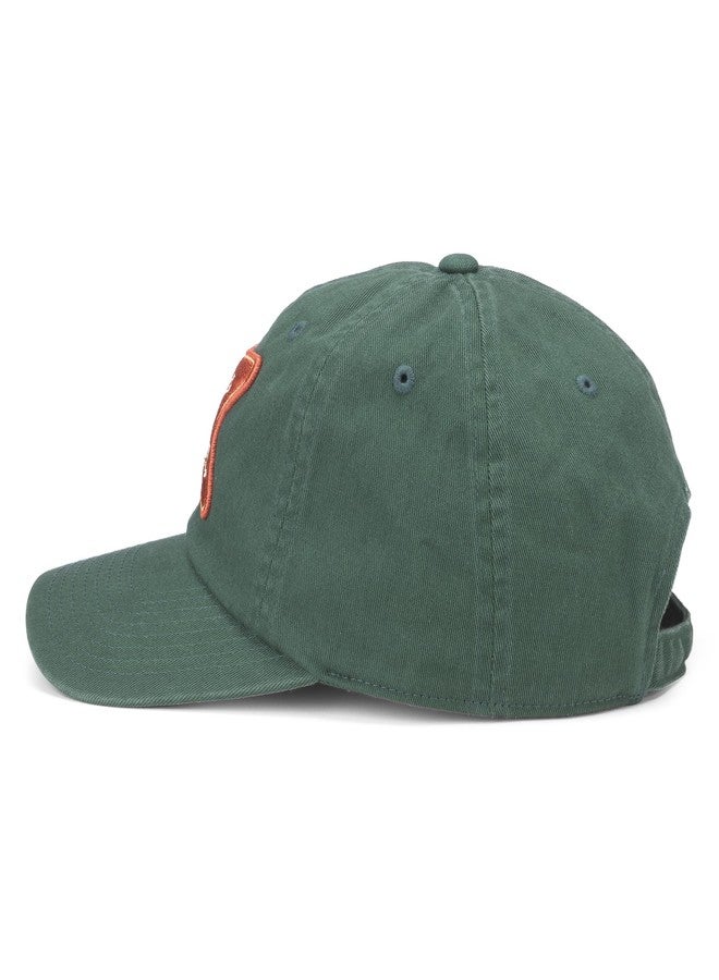 AMERICAN NEEDLE Miller High Life Beer Ballpark Adjustable Buckle Strap Baseball Dad Hat, Dark Green (EM001A-MHL-DGRN) - Image 2