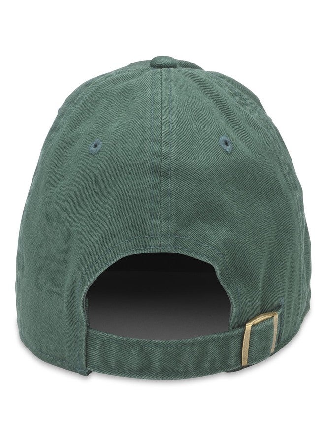 AMERICAN NEEDLE Miller High Life Beer Ballpark Adjustable Buckle Strap Baseball Dad Hat, Dark Green (EM001A-MHL-DGRN) - Image 3