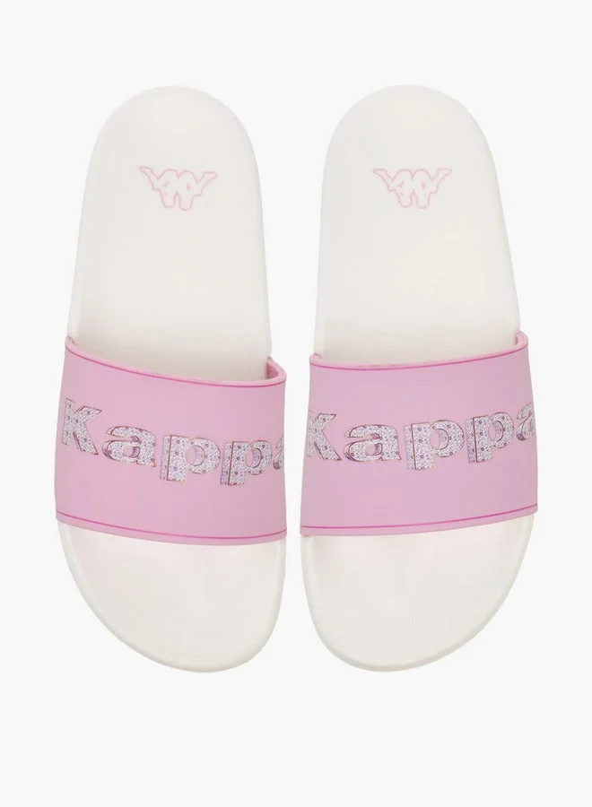 كابا Women Logo Print Slides
