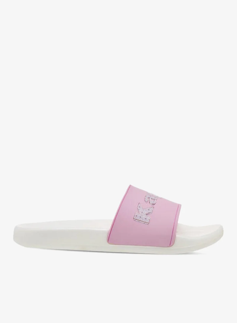 كابا Women Logo Print Slides